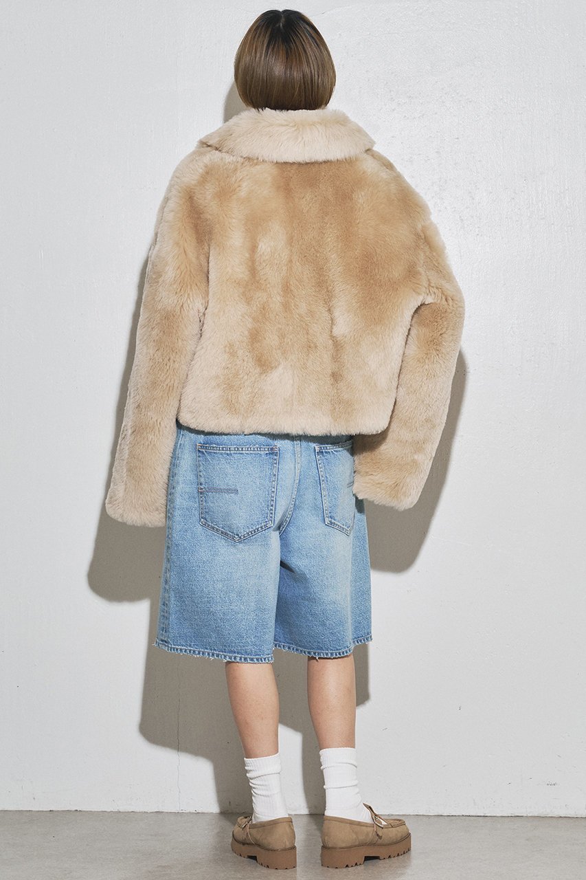【ウィムガゼット/Whim Gazette】の【GEMINI】ファーコート 人気、トレンドファッション・服の通販 founy(ファニー) ファッション Fashion レディースファッション Fashion for Women アウター Coat / Outerwear Collection コート・ロングコート・ピーコート Long Coats, Peacoats & More ショート Short, Short Length バランス Balance, Style Balance ボトム Bottoms, Lower Wear ムートン Shearling, Mouton エレガント 上品 Elegant 防寒 Cold Protection, Winter-Ready other-4|ID: prp329100004658504 ipo3291000000035863139