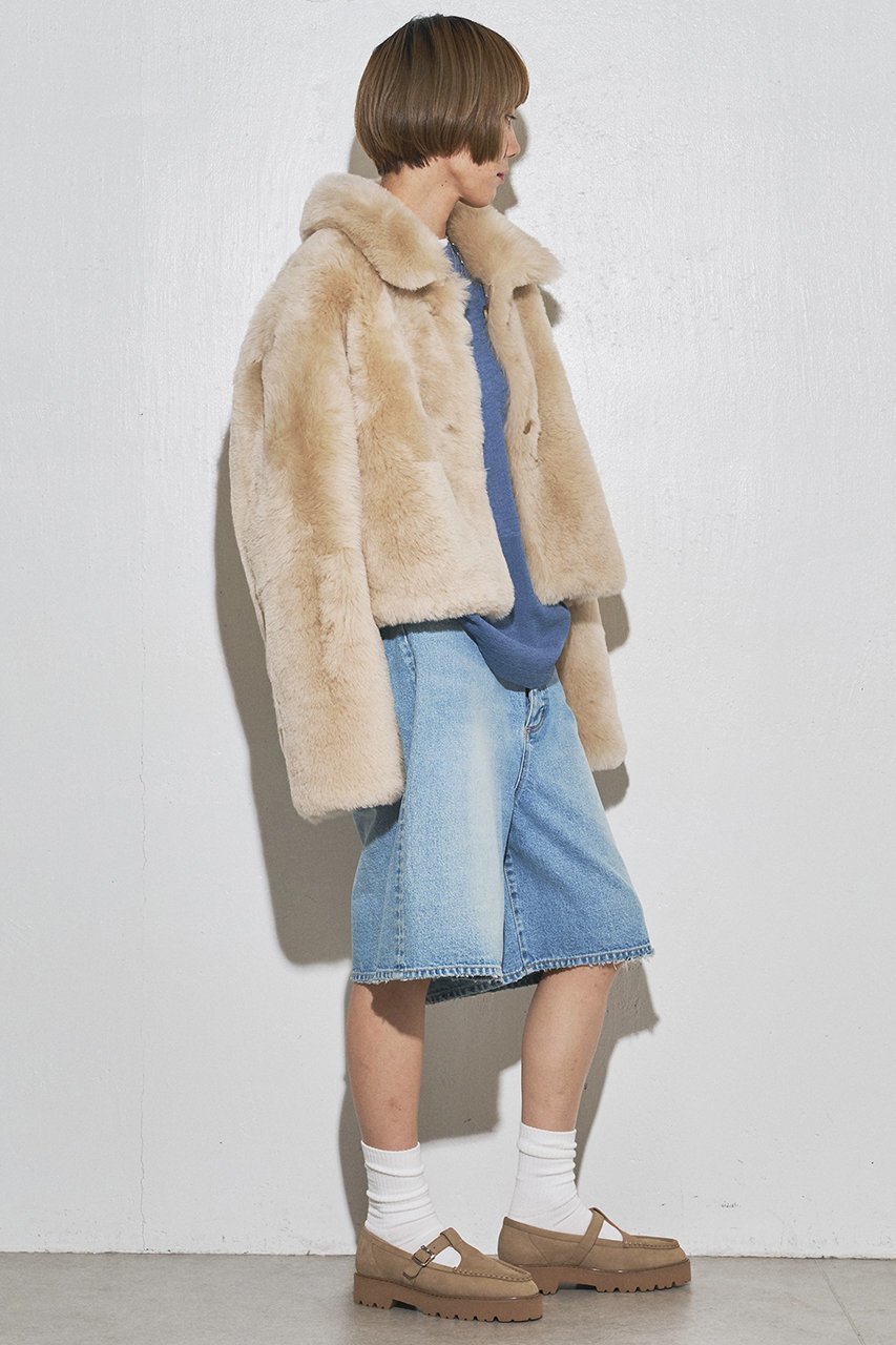 【ウィムガゼット/Whim Gazette】の【GEMINI】ファーコート 人気、トレンドファッション・服の通販 founy(ファニー) ファッション Fashion レディースファッション Fashion for Women アウター Coat / Outerwear Collection コート・ロングコート・ピーコート Long Coats, Peacoats & More ショート Short, Short Length バランス Balance, Style Balance ボトム Bottoms, Lower Wear ムートン Shearling, Mouton エレガント 上品 Elegant 防寒 Cold Protection, Winter-Ready other-5|ID: prp329100004658504 ipo3291000000035863140