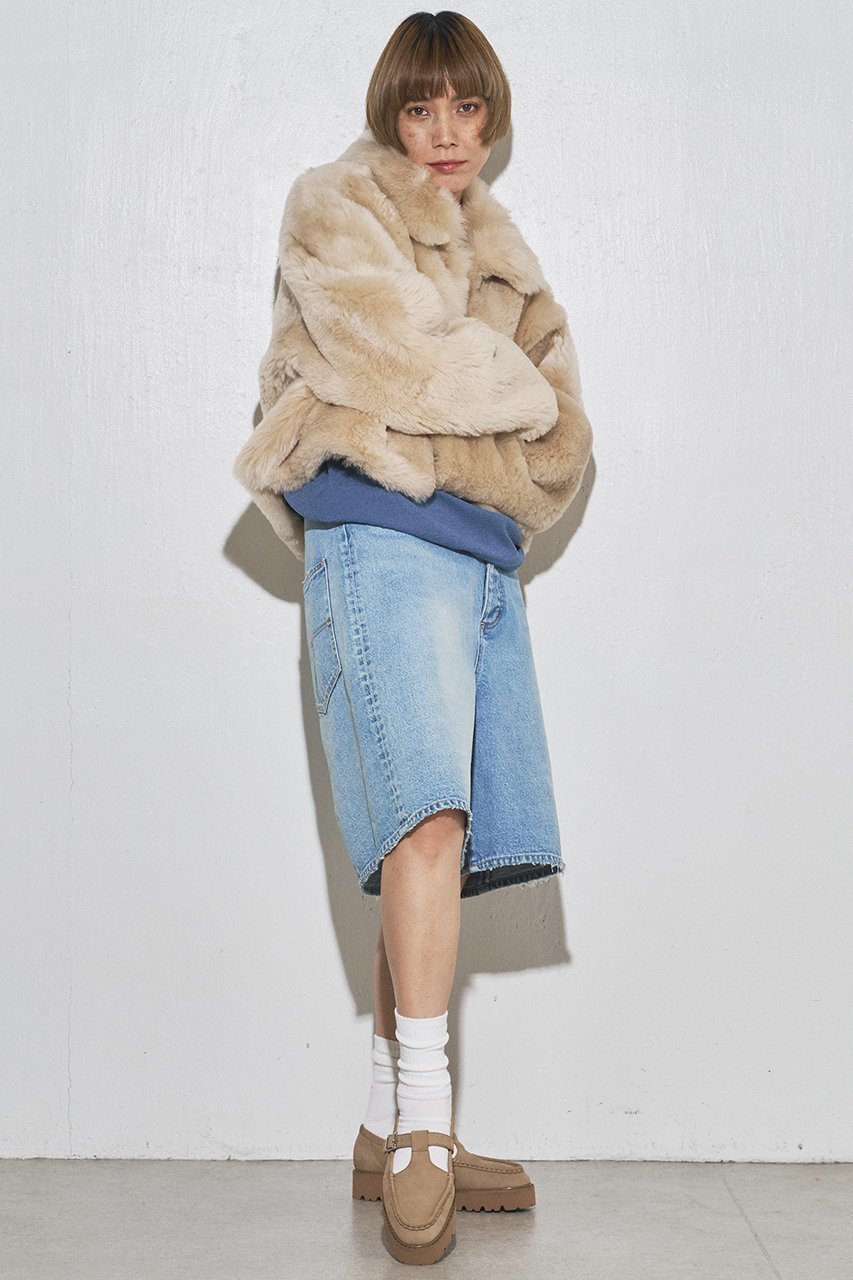 【ウィムガゼット/Whim Gazette】の【GEMINI】ファーコート 人気、トレンドファッション・服の通販 founy(ファニー) ファッション Fashion レディースファッション Fashion for Women アウター Coat / Outerwear Collection コート・ロングコート・ピーコート Long Coats, Peacoats & More ショート Short, Short Length バランス Balance, Style Balance ボトム Bottoms, Lower Wear ムートン Shearling, Mouton エレガント 上品 Elegant 防寒 Cold Protection, Winter-Ready other-6|ID: prp329100004658504 ipo3291000000035863141