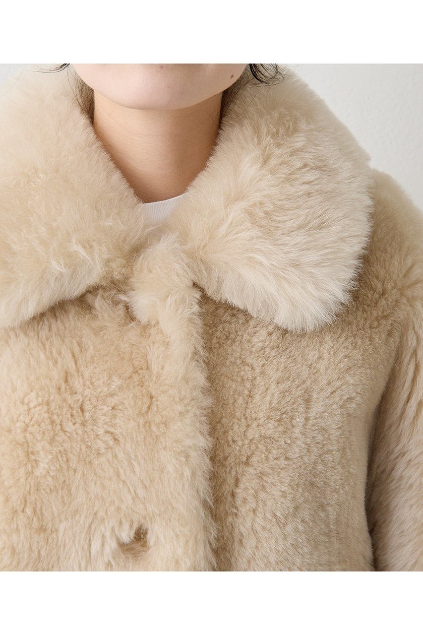 【ウィムガゼット/Whim Gazette】の【GEMINI】ファーコート 人気、トレンドファッション・服の通販 founy(ファニー) ファッション Fashion レディースファッション Fashion for Women アウター Coat / Outerwear Collection コート・ロングコート・ピーコート Long Coats, Peacoats & More ショート Short, Short Length バランス Balance, Style Balance ボトム Bottoms, Lower Wear ムートン Shearling, Mouton エレガント 上品 Elegant 防寒 Cold Protection, Winter-Ready other-8|ID: prp329100004658504 ipo3291000000035863143