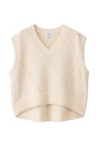 【ランバン オン ブルー/LANVIN en Bleu】のシャギーアイレットベスト オフ|ID: prp329100004658508 ipo3291000000033715539