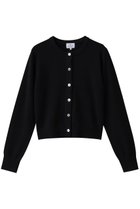【ランバン オン ブルー/LANVIN en Bleu】のクルーネックニットカーディガン ブラック|ID: prp329100004658509 ipo3291000000035844400
