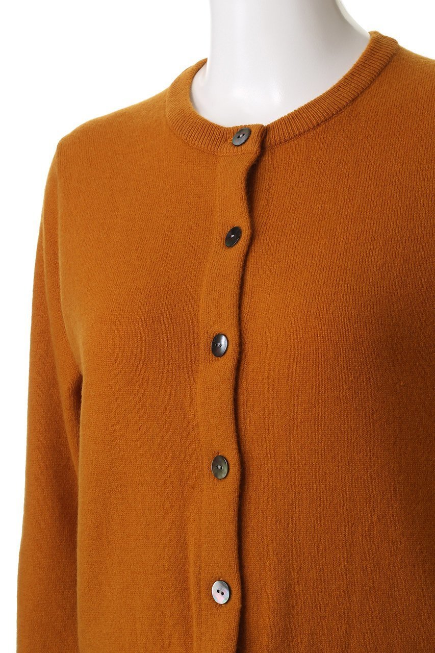 【ランバン オン ブルー/LANVIN en Bleu】のクルーネックニットカーディガン 人気、トレンドファッション・服の通販 founy(ファニー) 　ファッション　Fashion　レディースファッション　Fashion for Women　トップス・カットソー　Cut & Sew Tops　ニット　Knit Tops & Sweaters　カーディガン・羽織り　Layered Style Cardigans　カーディガン　Cardigan, Knitwear　ボトム　Bottoms, Lower Wear　羽織　Haori, Light Jacket　other-5|ID: prp329100004658509 ipo3291000000035878144