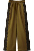 【ランバン オン ブルー/LANVIN en Bleu】のサイドレースウールゴムパンツ イエロー|ID: prp329100004658511 ipo3291000000035863170