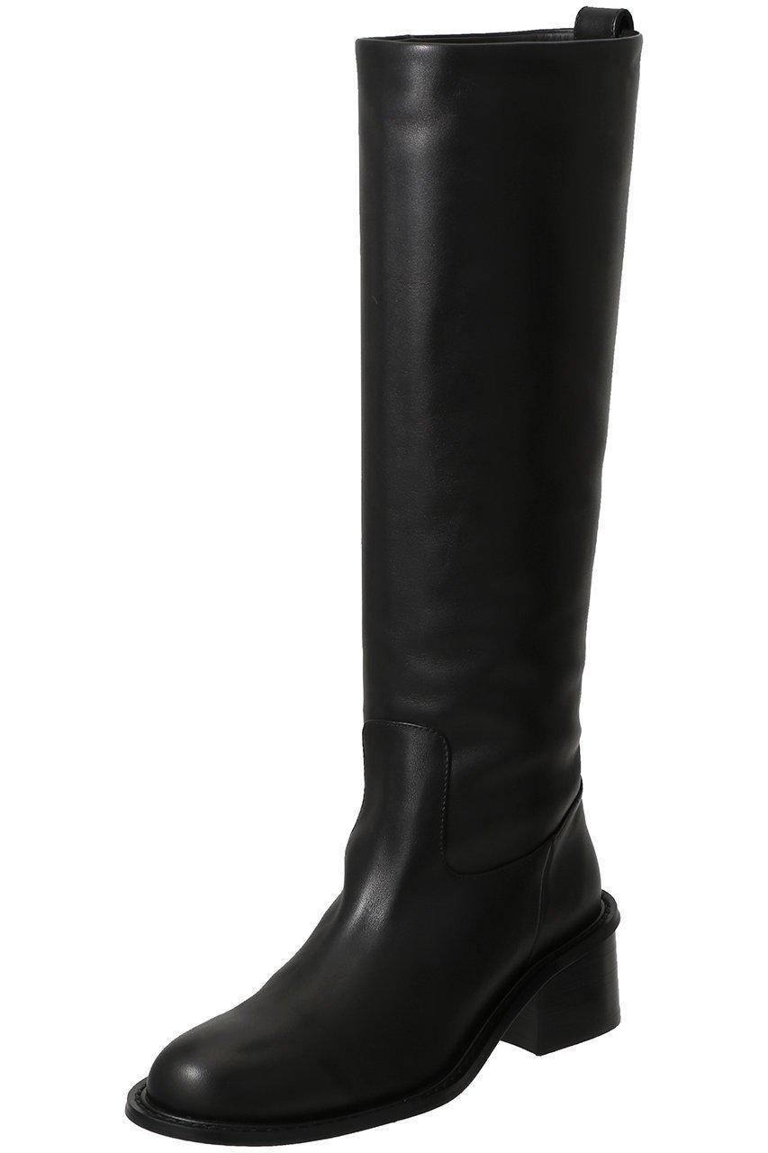 【ランバン オン ブルー/LANVIN en Bleu】のレザーロングブーツ 人気、トレンドファッション・服の通販 founy(ファニー) 　ファッション　Fashion　レディースファッション　Fashion for Women　なめらか　Smooth, Silky Texture　ストレート　Straight, Straight Cut　ビジネス 仕事 通勤　Business / Work / Commuting　ロング　Long, Long-Length　other-2|ID: prp329100004658513 ipo3291000000036692380