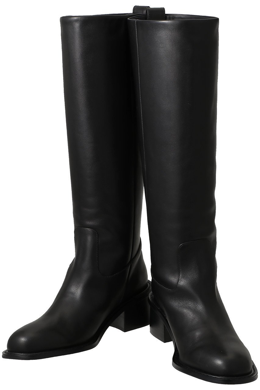 【ランバン オン ブルー/LANVIN en Bleu】のレザーロングブーツ 人気、トレンドファッション・服の通販 founy(ファニー) 　ファッション　Fashion　レディースファッション　Fashion for Women　なめらか　Smooth, Silky Texture　ストレート　Straight, Straight Cut　ビジネス 仕事 通勤　Business / Work / Commuting　ロング　Long, Long-Length　other-5|ID: prp329100004658513 ipo3291000000036692383