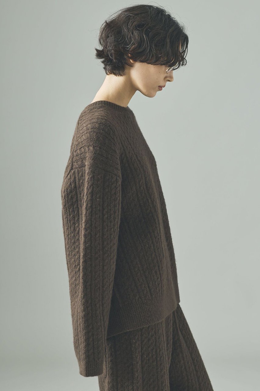 【カレンソロジー/Curensology】のシャギーケーブルニットプルオーバー 人気、トレンドファッション・服の通販 founy(ファニー) 　ファッション　Fashion　レディースファッション　Fashion for Women　トップス・カットソー　Cut & Sew Tops　ニット　Knit Tops & Sweaters　カジュアルプルオーバー・ニットトップス　Pullovers & Knit Tops / Casual Pullovers　おすすめ　Recommended / Our Picks　シンプル　Simple, Minimal　ストレッチ　Stretch, Stretchy Fabric　セットアップ　Set-Up, Coordinated Outfit　ベーシック　Basic, Essential　ボトム　Bottoms, Lower Wear　ランダム　Random, Irregular　新作・新入荷　New Arrivals / New In　other-3|ID: prp329100004658514 ipo3291000000033715588