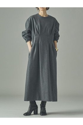 【カレンソロジー/Curensology】 メルトンタックワンピース人気、トレンドファッション・服の通販 founy(ファニー) ファッション Fashion レディースファッション Fashion for Women ワンピース Dresses チュニック Tunic Tops & Dresses おすすめ Recommended / Our Picks シェイプ Shape, Slim Fit チュニック Tunic, Long Top フォルム Silhouette, Form メルトン Melton, Heavy Wool ロング Long, Long-Length 新作・新入荷 New Arrivals / New In |ID:prp329100004658516
