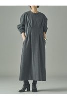 【カレンソロジー/Curensology】のメルトンタックワンピース 人気、トレンドファッション・服の通販 founy(ファニー) ファッション Fashion レディースファッション Fashion for Women ワンピース Dresses チュニック Tunic Tops & Dresses おすすめ Recommended / Our Picks シェイプ Shape, Slim Fit チュニック Tunic, Long Top フォルム Silhouette, Form メルトン Melton, Heavy Wool ロング Long, Long-Length 新作・新入荷 New Arrivals / New In |ID:prp329100004658516