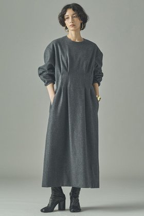 【カレンソロジー/Curensology】のメルトンタックワンピース 人気、トレンドファッション・服の通販 founy(ファニー) ファッション Fashion レディースファッション Fashion for Women ワンピース Dresses チュニック Tunic Tops & Dresses おすすめ Recommended / Our Picks シェイプ Shape, Slim Fit チュニック Tunic, Long Top フォルム Silhouette, Form メルトン Melton, Heavy Wool ロング Long, Long-Length |ID:prp329100004658516