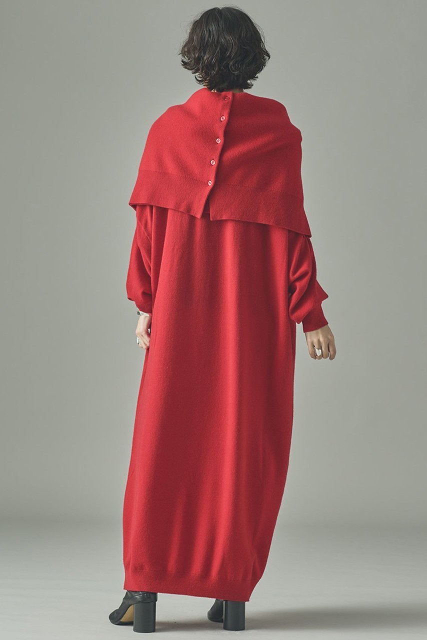 【カレンソロジー/Curensology】のウールカシミヤニットワンピース 人気、トレンドファッション・服の通販 founy(ファニー) 　ファッション　Fashion　レディースファッション　Fashion for Women　ワンピース　Dresses　ニットワンピース　Knit Dresses　チュニック　Tunic Tops & Dresses　おすすめ　Recommended / Our Picks　なめらか　Smooth, Silky Texture　ストール　Stole, Wrap　セットアップ　Set-Up, Coordinated Outfit　チュニック　Tunic, Long Top　リラックス　Relax, Relaxed Fit　ロング　Long, Long-Length　other-3|ID: prp329100004658517 ipo3291000000036085009