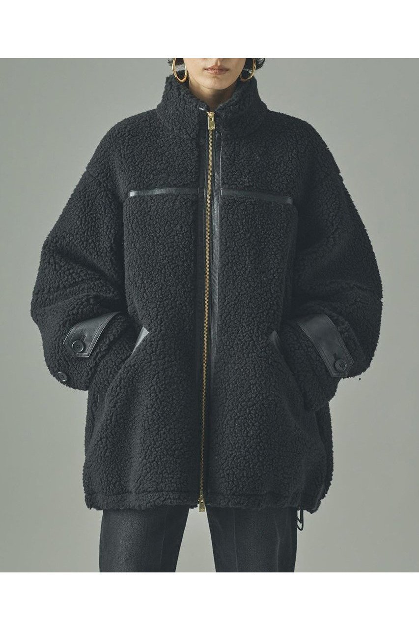 【カレンソロジー/Curensology】のボアブルゾン 人気、トレンドファッション・服の通販 founy(ファニー) 　ファッション　Fashion　レディースファッション　Fashion for Women　アウター　Coat / Outerwear Collection　レディースジャケット・軽アウター　Jackets　ブルゾンジャケット・スポーティアウター　Blouson Jackets　おすすめ　Recommended / Our Picks　インナー　Innerwear　ジャケット　Jacket, Outerwear　フェイクレザー　Faux Leather, PU Leather　ブルゾン　Blouson, Bomber Jacket　冬　Winter / This Winter　新作・新入荷　New Arrivals / New In　防寒　Cold Protection, Winter-Ready　 other-1|ID: prp329100004658518 ipo3291000000033715619