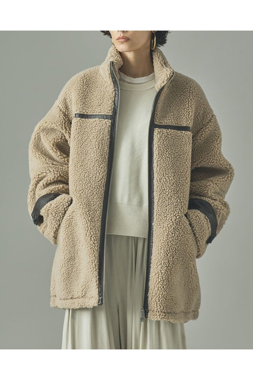 【カレンソロジー/Curensology】のボアブルゾン 人気、トレンドファッション・服の通販 founy(ファニー) 　ファッション　Fashion　レディースファッション　Fashion for Women　アウター　Coat / Outerwear Collection　レディースジャケット・軽アウター　Jackets　ブルゾンジャケット・スポーティアウター　Blouson Jackets　おすすめ　Recommended / Our Picks　インナー　Innerwear　ジャケット　Jacket, Outerwear　フェイクレザー　Faux Leather, PU Leather　ブルゾン　Blouson, Bomber Jacket　冬　Winter / This Winter　新作・新入荷　New Arrivals / New In　防寒　Cold Protection, Winter-Ready　other-2|ID: prp329100004658518 ipo3291000000033715622