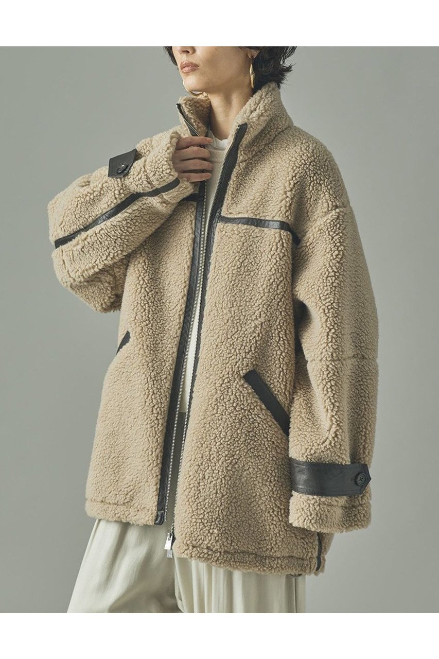 【カレンソロジー/Curensology】のボアブルゾン 人気、トレンドファッション・服の通販 founy(ファニー) 　ファッション　Fashion　レディースファッション　Fashion for Women　アウター　Coat / Outerwear Collection　レディースジャケット・軽アウター　Jackets　ブルゾンジャケット・スポーティアウター　Blouson Jackets　おすすめ　Recommended / Our Picks　インナー　Innerwear　ジャケット　Jacket, Outerwear　フェイクレザー　Faux Leather, PU Leather　ブルゾン　Blouson, Bomber Jacket　冬　Winter / This Winter　新作・新入荷　New Arrivals / New In　防寒　Cold Protection, Winter-Ready　other-3|ID: prp329100004658518 ipo3291000000033715623