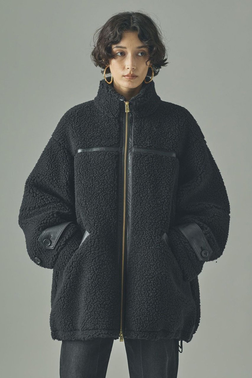 【カレンソロジー/Curensology】のボアブルゾン 人気、トレンドファッション・服の通販 founy(ファニー) 　ファッション　Fashion　レディースファッション　Fashion for Women　アウター　Coat / Outerwear Collection　レディースジャケット・軽アウター　Jackets　ブルゾンジャケット・スポーティアウター　Blouson Jackets　おすすめ　Recommended / Our Picks　インナー　Innerwear　ジャケット　Jacket, Outerwear　フェイクレザー　Faux Leather, PU Leather　ブルゾン　Blouson, Bomber Jacket　冬　Winter / This Winter　防寒　Cold Protection, Winter-Ready　 other-1|ID: prp329100004658518 ipo3291000000036085014