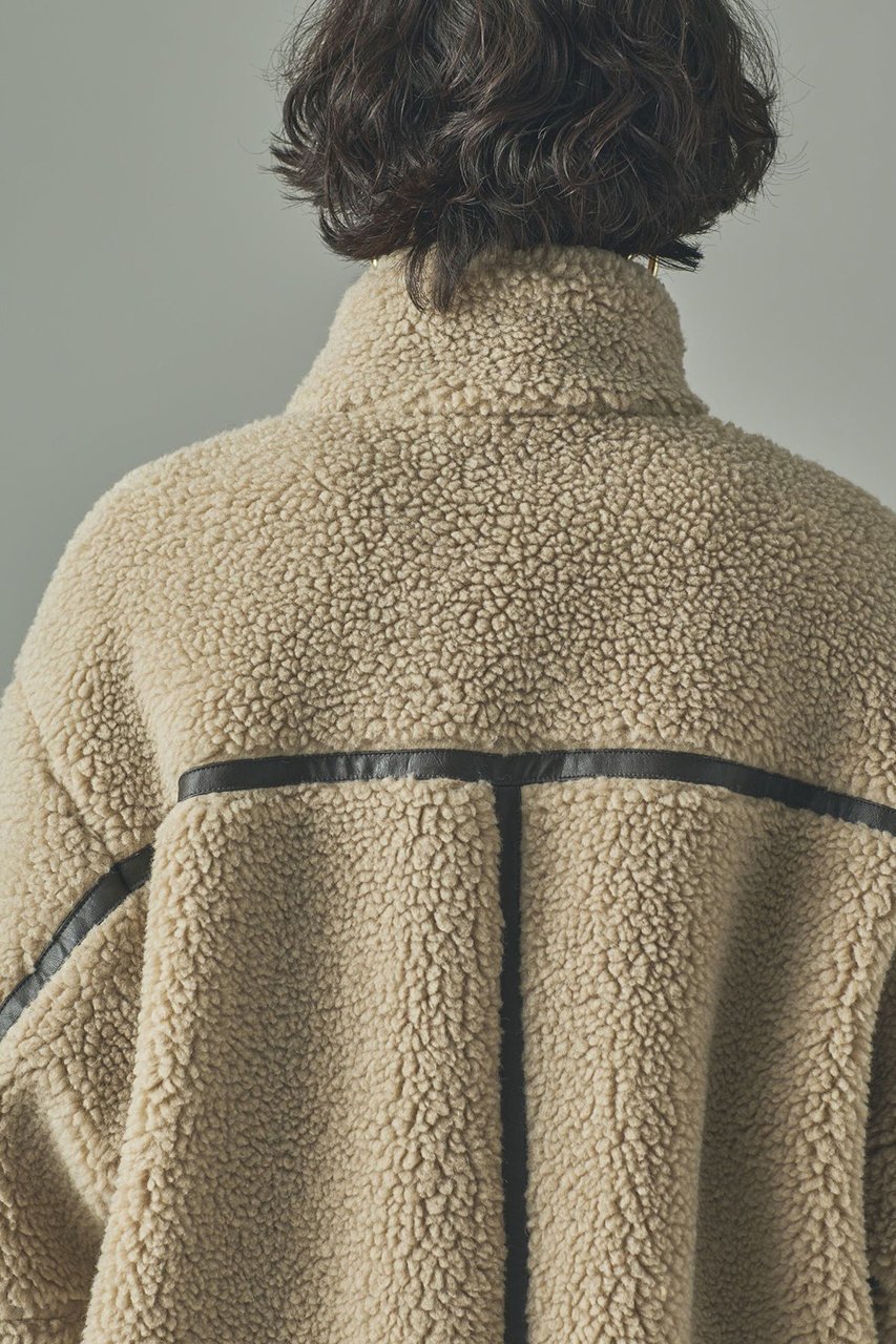 【カレンソロジー/Curensology】のボアブルゾン 人気、トレンドファッション・服の通販 founy(ファニー) 　ファッション　Fashion　レディースファッション　Fashion for Women　アウター　Coat / Outerwear Collection　レディースジャケット・軽アウター　Jackets　ブルゾンジャケット・スポーティアウター　Blouson Jackets　おすすめ　Recommended / Our Picks　インナー　Innerwear　ジャケット　Jacket, Outerwear　フェイクレザー　Faux Leather, PU Leather　ブルゾン　Blouson, Bomber Jacket　冬　Winter / This Winter　防寒　Cold Protection, Winter-Ready　other-7|ID: prp329100004658518 ipo3291000000036085023