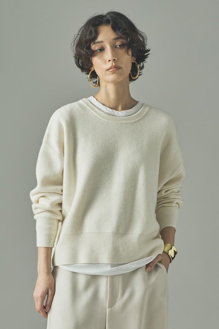 【カレンソロジー/Curensology】のウールカシミヤ2WAYプルオーバー インテリア・キッズ・メンズ・レディースファッション・服の通販 founy(ファニー) https://founy.com/ ファッション Fashion レディースファッション Fashion for Women トップス・カットソー Cut & Sew Tops ニット Knit Tops & Sweaters カジュアルプルオーバー・ニットトップス Pullovers & Knit Tops / Casual Pullovers おすすめ Recommended / Our Picks なめらか Smooth, Silky Texture ショート Short, Short Length ストール Stole, Wrap セットアップ Set-Up, Coordinated Outfit トレンド Trend, Trending Now ワイド Wide, Wide Fit |ID: prp329100004658519 ipo3291000000035871972