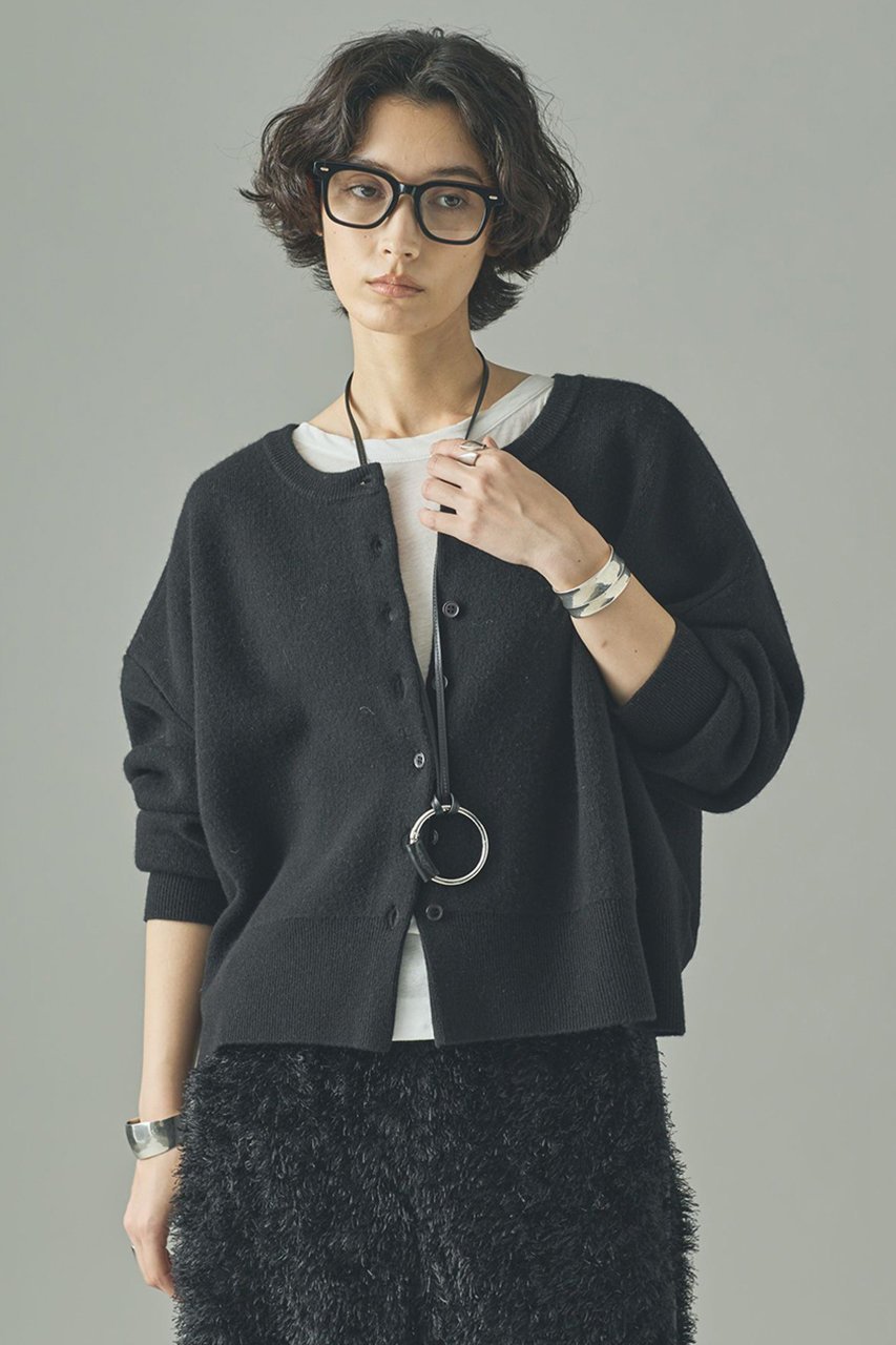 【カレンソロジー/Curensology】のウールカシミヤ2WAYプルオーバー インテリア・キッズ・メンズ・レディースファッション・服の通販 founy(ファニー) 　ファッション　Fashion　レディースファッション　Fashion for Women　トップス・カットソー　Cut & Sew Tops　ニット　Knit Tops & Sweaters　カジュアルプルオーバー・ニットトップス　Pullovers & Knit Tops / Casual Pullovers　おすすめ　Recommended / Our Picks　なめらか　Smooth, Silky Texture　ショート　Short, Short Length　ストール　Stole, Wrap　セットアップ　Set-Up, Coordinated Outfit　トレンド　Trend, Trending Now　ワイド　Wide, Wide Fit　ブラック|ID: prp329100004658519 ipo3291000000035871974