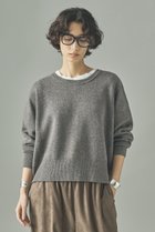【カレンソロジー/Curensology】のウールカシミヤ2WAYプルオーバー グレー|ID: prp329100004658519 ipo3291000000035871976