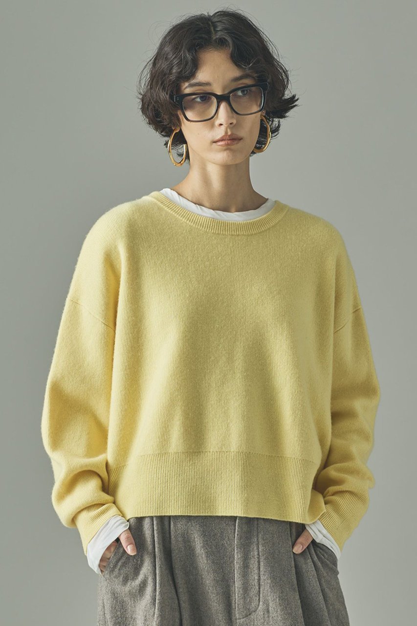 【カレンソロジー/Curensology】のウールカシミヤ2WAYプルオーバー インテリア・キッズ・メンズ・レディースファッション・服の通販 founy(ファニー) 　ファッション　Fashion　レディースファッション　Fashion for Women　トップス・カットソー　Cut & Sew Tops　ニット　Knit Tops & Sweaters　カジュアルプルオーバー・ニットトップス　Pullovers & Knit Tops / Casual Pullovers　おすすめ　Recommended / Our Picks　なめらか　Smooth, Silky Texture　ショート　Short, Short Length　ストール　Stole, Wrap　セットアップ　Set-Up, Coordinated Outfit　トレンド　Trend, Trending Now　ワイド　Wide, Wide Fit　クリーム|ID: prp329100004658519 ipo3291000000035871979