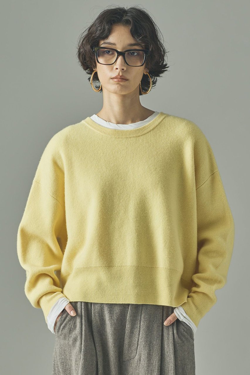 【カレンソロジー/Curensology】のウールカシミヤ2WAYプルオーバー 人気、トレンドファッション・服の通販 founy(ファニー) 　ファッション　Fashion　レディースファッション　Fashion for Women　トップス・カットソー　Cut & Sew Tops　ニット　Knit Tops & Sweaters　カジュアルプルオーバー・ニットトップス　Pullovers & Knit Tops / Casual Pullovers　おすすめ　Recommended / Our Picks　なめらか　Smooth, Silky Texture　ショート　Short, Short Length　ストール　Stole, Wrap　セットアップ　Set-Up, Coordinated Outfit　トレンド　Trend, Trending Now　ワイド　Wide, Wide Fit　other-2|ID: prp329100004658519 ipo3291000000035871981