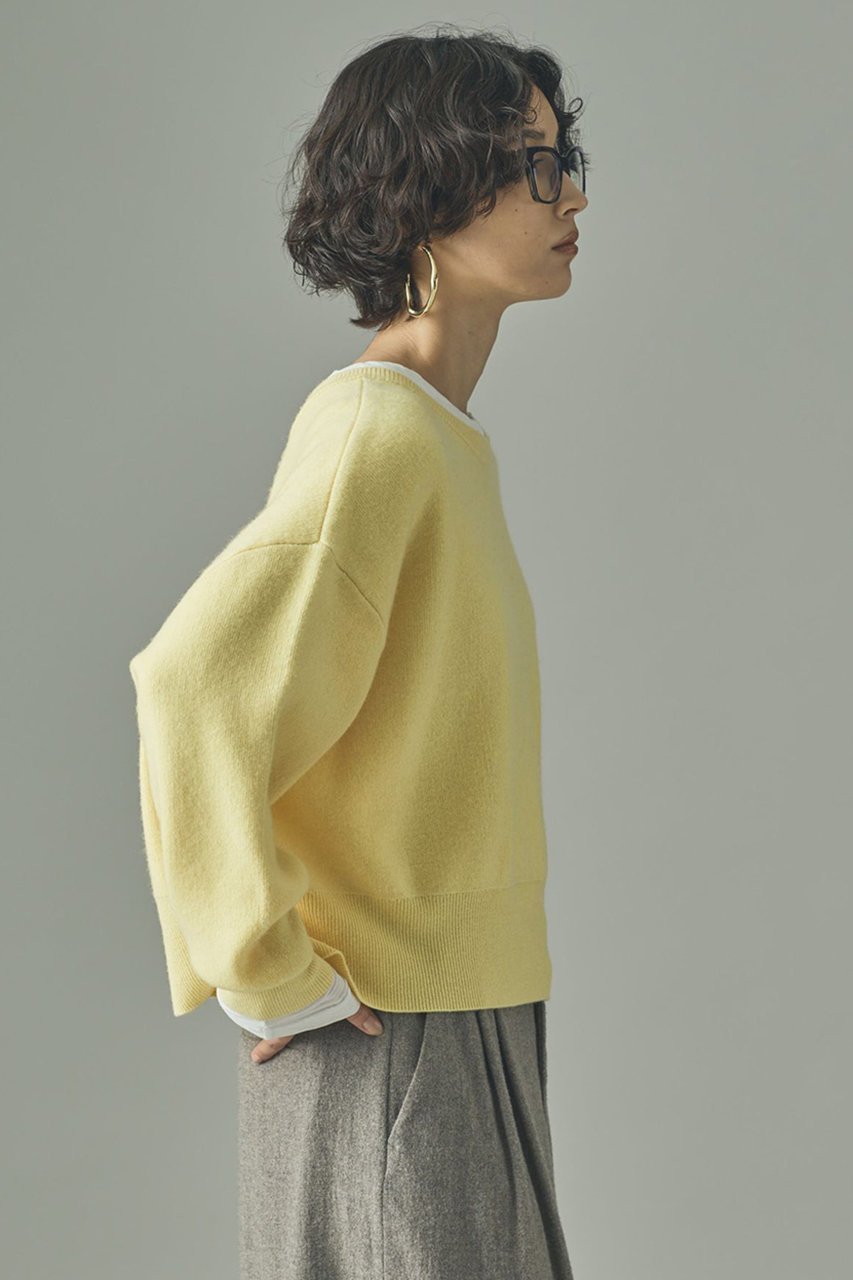 【カレンソロジー/Curensology】のウールカシミヤ2WAYプルオーバー 人気、トレンドファッション・服の通販 founy(ファニー) 　ファッション　Fashion　レディースファッション　Fashion for Women　トップス・カットソー　Cut & Sew Tops　ニット　Knit Tops & Sweaters　カジュアルプルオーバー・ニットトップス　Pullovers & Knit Tops / Casual Pullovers　おすすめ　Recommended / Our Picks　なめらか　Smooth, Silky Texture　ショート　Short, Short Length　ストール　Stole, Wrap　セットアップ　Set-Up, Coordinated Outfit　トレンド　Trend, Trending Now　ワイド　Wide, Wide Fit　other-3|ID: prp329100004658519 ipo3291000000035871982