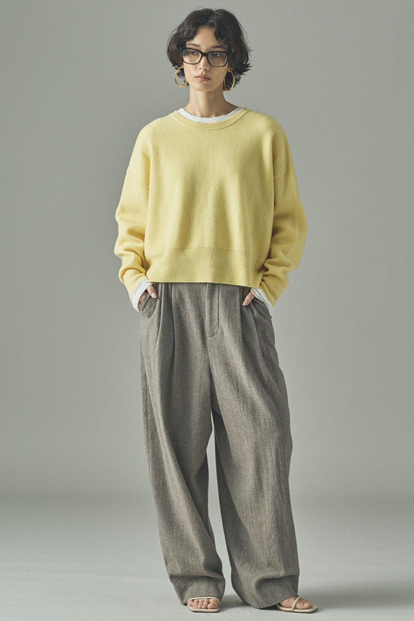 【カレンソロジー/Curensology】のウールカシミヤ2WAYプルオーバー 人気、トレンドファッション・服の通販 founy(ファニー) 　ファッション　Fashion　レディースファッション　Fashion for Women　トップス・カットソー　Cut & Sew Tops　ニット　Knit Tops & Sweaters　カジュアルプルオーバー・ニットトップス　Pullovers & Knit Tops / Casual Pullovers　おすすめ　Recommended / Our Picks　なめらか　Smooth, Silky Texture　ショート　Short, Short Length　ストール　Stole, Wrap　セットアップ　Set-Up, Coordinated Outfit　トレンド　Trend, Trending Now　ワイド　Wide, Wide Fit　other-5|ID: prp329100004658519 ipo3291000000035871985