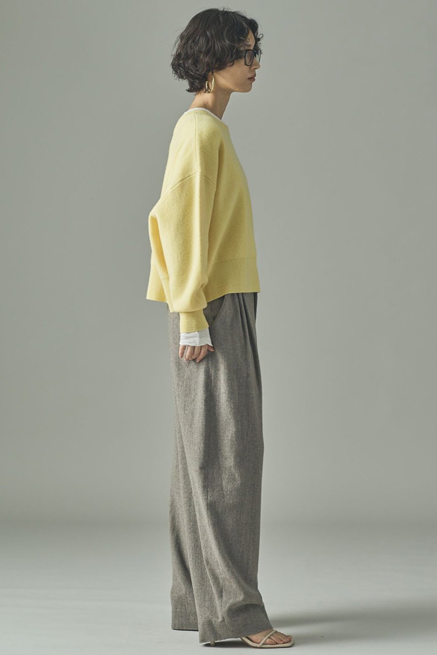 【カレンソロジー/Curensology】のウールカシミヤ2WAYプルオーバー 人気、トレンドファッション・服の通販 founy(ファニー) 　ファッション　Fashion　レディースファッション　Fashion for Women　トップス・カットソー　Cut & Sew Tops　ニット　Knit Tops & Sweaters　カジュアルプルオーバー・ニットトップス　Pullovers & Knit Tops / Casual Pullovers　おすすめ　Recommended / Our Picks　なめらか　Smooth, Silky Texture　ショート　Short, Short Length　ストール　Stole, Wrap　セットアップ　Set-Up, Coordinated Outfit　トレンド　Trend, Trending Now　ワイド　Wide, Wide Fit　other-6|ID: prp329100004658519 ipo3291000000035871986