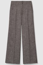 【アナイ/ANAYI】のウールシルクツイードワイドパンツ ブラウン|ID: prp329100004658524 ipo3291000000034079193