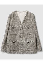 【アナイ/ANAYI】のラメファンシーツイード4ポケット ジャケット 人気、トレンドファッション・服の通販 founy(ファニー) ファッション Fashion レディースファッション Fashion for Women アウター Coat / Outerwear Collection レディースジャケット・軽アウター Jackets おすすめ Recommended / Our Picks ジャケット Jacket, Outerwear ツイード Twill, Twill Weave バランス Balance, Style Balance ポケット Pocket, Pocket Detail ミニスカート Mini Skirt, Short Skirt メランジ Melange, Mixed Yarn モノトーン Monotone, Black and White 新作・新入荷 New Arrivals / New In thumbnail ホワイト|ID: prp329100004658525 ipo3291000000033715687