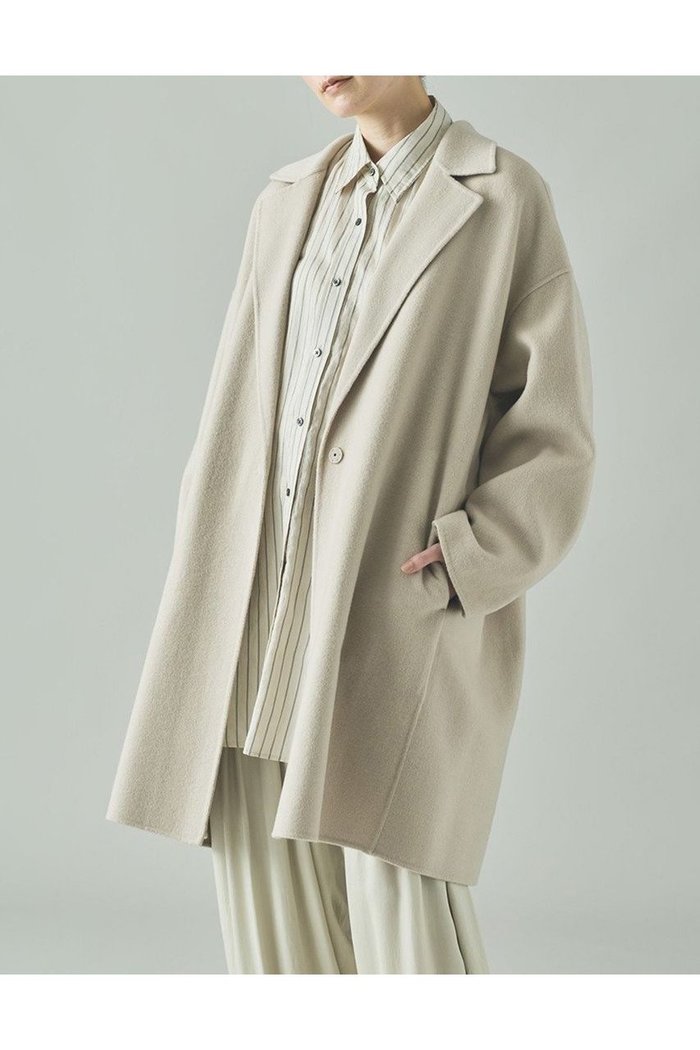 【カレンソロジー/Curensology】の〈C.S.G〉ウールカシミヤビーバーコート インテリア・キッズ・メンズ・レディースファッション・服の通販 founy(ファニー) https://founy.com/ ファッション Fashion レディースファッション Fashion for Women アウター Coat / Outerwear Collection コート・ロングコート・ピーコート Long Coats, Peacoats & More なめらか Smooth, Silky Texture トレンド Trend, Trending Now ロング Long, Long-Length 再入荷 Restock / Back in Stock 定番 Standard, Basic Item |ID: prp329100004658526 ipo3291000000033715696