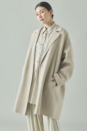 【カレンソロジー/Curensology】 〈C.S.G〉ウールカシミヤビーバーコート人気、トレンドファッション・服の通販 founy(ファニー) ファッション Fashion レディースファッション Fashion for Women アウター Coat / Outerwear Collection コート・ロングコート・ピーコート Long Coats, Peacoats & More なめらか Smooth, Silky Texture トレンド Trend, Trending Now ロング Long, Long-Length 再入荷 Restock / Back in Stock 定番 Standard, Basic Item |ID:prp329100004658526