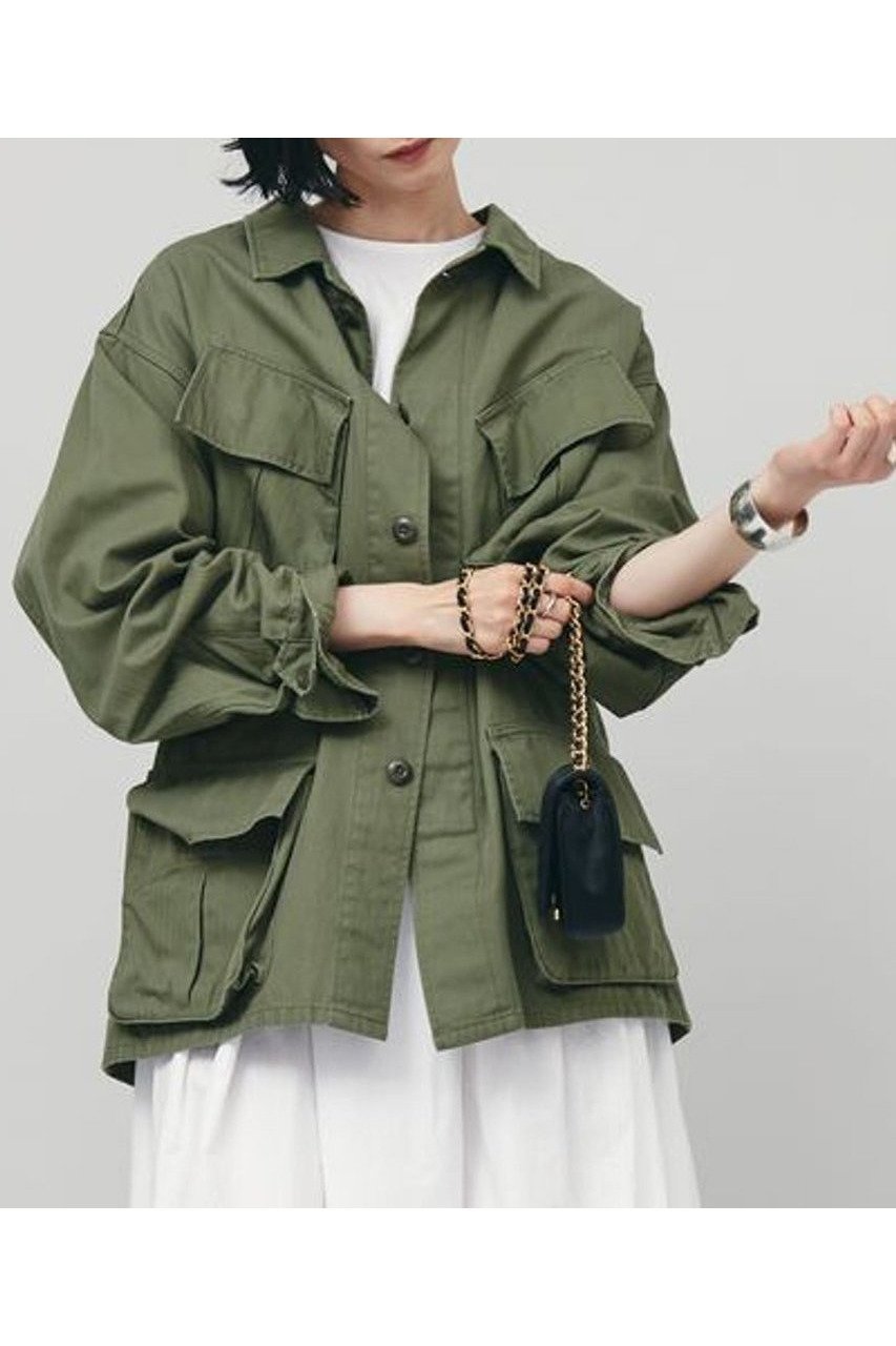 【カレンソロジー/Curensology】の〈&RC〉ヴィンテージライクファティーグジャケット 人気、トレンドファッション・服の通販 founy(ファニー) 　ファッション　Fashion　レディースファッション　Fashion for Women　アウター　Coat / Outerwear Collection　レディースジャケット・軽アウター　Jackets　おすすめ　Recommended / Our Picks　ジャケット　Jacket, Outerwear　セットアップ　Set-Up, Coordinated Outfit　トレンド　Trend, Trending Now　ポケット　Pocket, Pocket Detail　新作・新入荷　New Arrivals / New In　 other-1|ID: prp329100004658527 ipo3291000000033715706