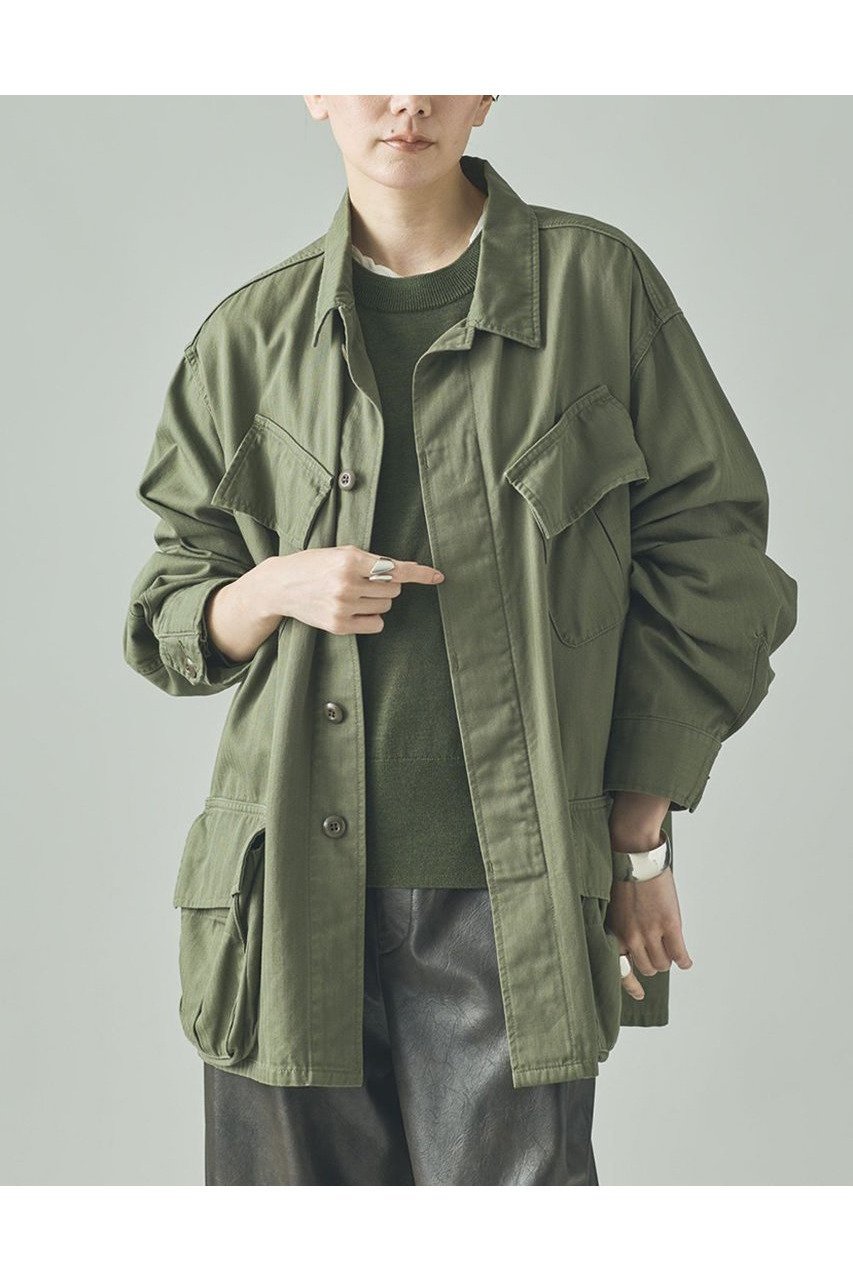【カレンソロジー/Curensology】の〈&RC〉ヴィンテージライクファティーグジャケット 人気、トレンドファッション・服の通販 founy(ファニー) 　ファッション　Fashion　レディースファッション　Fashion for Women　アウター　Coat / Outerwear Collection　レディースジャケット・軽アウター　Jackets　おすすめ　Recommended / Our Picks　ジャケット　Jacket, Outerwear　セットアップ　Set-Up, Coordinated Outfit　トレンド　Trend, Trending Now　ポケット　Pocket, Pocket Detail　新作・新入荷　New Arrivals / New In　other-2|ID: prp329100004658527 ipo3291000000033715708