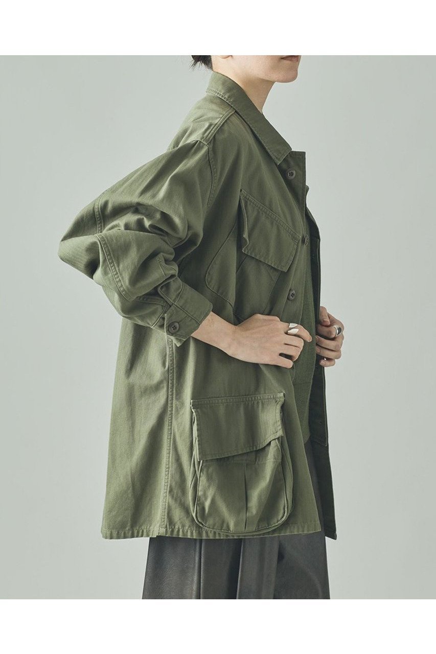 【カレンソロジー/Curensology】の〈&RC〉ヴィンテージライクファティーグジャケット 人気、トレンドファッション・服の通販 founy(ファニー) 　ファッション　Fashion　レディースファッション　Fashion for Women　アウター　Coat / Outerwear Collection　レディースジャケット・軽アウター　Jackets　おすすめ　Recommended / Our Picks　ジャケット　Jacket, Outerwear　セットアップ　Set-Up, Coordinated Outfit　トレンド　Trend, Trending Now　ポケット　Pocket, Pocket Detail　新作・新入荷　New Arrivals / New In　other-3|ID: prp329100004658527 ipo3291000000033715709