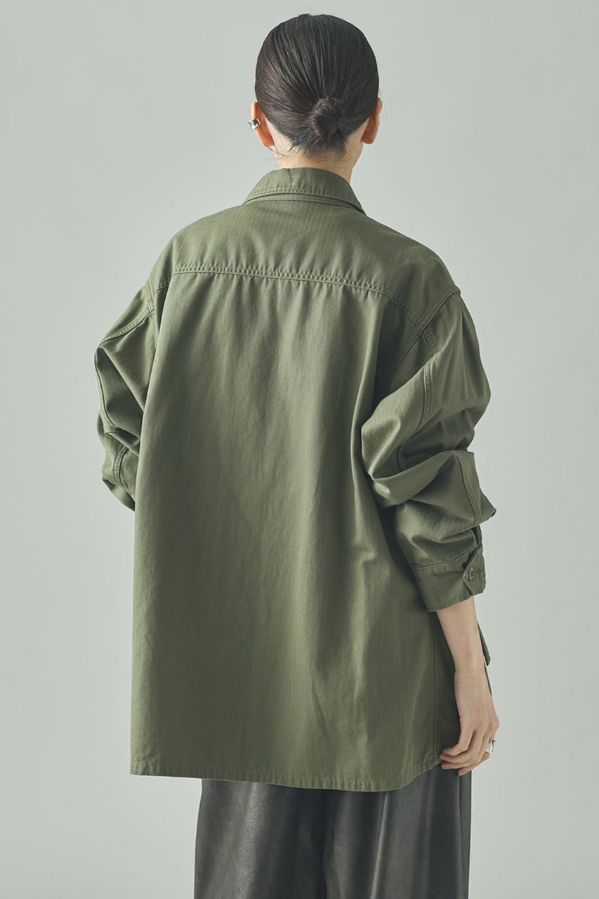 【カレンソロジー/Curensology】の〈&RC〉ヴィンテージライクファティーグジャケット 人気、トレンドファッション・服の通販 founy(ファニー) 　ファッション　Fashion　レディースファッション　Fashion for Women　アウター　Coat / Outerwear Collection　レディースジャケット・軽アウター　Jackets　おすすめ　Recommended / Our Picks　ジャケット　Jacket, Outerwear　セットアップ　Set-Up, Coordinated Outfit　トレンド　Trend, Trending Now　ポケット　Pocket, Pocket Detail　other-5|ID: prp329100004658527 ipo3291000000036085043