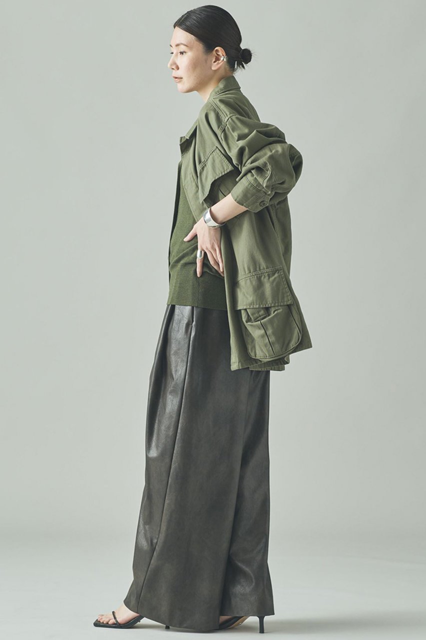 【カレンソロジー/Curensology】の〈&RC〉ヴィンテージライクファティーグジャケット 人気、トレンドファッション・服の通販 founy(ファニー) 　ファッション　Fashion　レディースファッション　Fashion for Women　アウター　Coat / Outerwear Collection　レディースジャケット・軽アウター　Jackets　おすすめ　Recommended / Our Picks　ジャケット　Jacket, Outerwear　セットアップ　Set-Up, Coordinated Outfit　トレンド　Trend, Trending Now　ポケット　Pocket, Pocket Detail　other-8|ID: prp329100004658527 ipo3291000000036085046