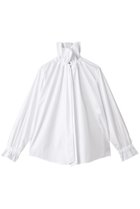 【デパリエ/DEPAREILLE】のタイプライターフリルブラウス 人気、トレンドファッション・服の通販 founy(ファニー) ファッション Fashion レディースファッション Fashion for Women トップス・カットソー Cut & Sew Tops シャツ・ブラウス・オフィスカジュアル Elegant Blouses & Button-Ups スリーブ Sleeve, Long Sleeve / Short Sleeve タイプライター Typewriter Fabric, Crisp Cotton フィット Fit, Slim Fit フリル Frill, Ruffle ロング Long, Long-Length 新作・新入荷 New Arrivals / New In thumbnail ホワイト|ID: prp329100004658528 ipo3291000000033715716
