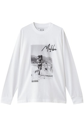 【スリー ドッツ/three dots】 【UNISEX】 アニバーサリー ロングスリーブT人気、トレンドファッション・服の通販 founy(ファニー) ファッション Fashion レディースファッション Fashion for Women トップス・カットソー Cut & Sew Tops シャツ・ブラウス・オフィスカジュアル Elegant Blouses & Button-Ups ロングTシャツ・Tシャツ Longline T-Shirts & Tees カットソー・ベーシックTシャツ Cut-and-Sewn Tops / Stretch Tees & Basics ユニセックス Unisex, Genderless スリーブ Sleeve, Long Sleeve / Short Sleeve フロント Front, Front Design プリント Print, Printed Pattern ベーシック Basic, Essential モノトーン Monotone, Black and White ロング Long, Long-Length ヴィンテージ Vintage Style 新作・新入荷 New Arrivals / New In |ID:prp329100004658531