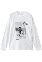 【スリー ドッツ/three dots】の【UNISEX】 アニバーサリー ロングスリーブT 人気、トレンドファッション・服の通販 founy(ファニー) ファッション Fashion レディースファッション Fashion for Women トップス・カットソー Cut & Sew Tops シャツ・ブラウス・オフィスカジュアル Elegant Blouses & Button-Ups ロングTシャツ・Tシャツ Longline T-Shirts & Tees カットソー・ベーシックTシャツ Cut-and-Sewn Tops / Stretch Tees & Basics ユニセックス Unisex, Genderless スリーブ Sleeve, Long Sleeve / Short Sleeve フロント Front, Front Design プリント Print, Printed Pattern ベーシック Basic, Essential モノトーン Monotone, Black and White ロング Long, Long-Length ヴィンテージ Vintage Style 新作・新入荷 New Arrivals / New In thumbnail W.WAVES SPEAK|ID: prp329100004658531 ipo3291000000033715739