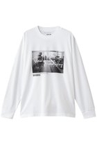 【スリー ドッツ/three dots】の【UNISEX】 アニバーサリー ロングスリーブT 人気、トレンドファッション・服の通販 founy(ファニー) ファッション Fashion レディースファッション Fashion for Women トップス・カットソー Cut & Sew Tops シャツ・ブラウス・オフィスカジュアル Elegant Blouses & Button-Ups ロングTシャツ・Tシャツ Longline T-Shirts & Tees カットソー・ベーシックTシャツ Cut-and-Sewn Tops / Stretch Tees & Basics ユニセックス Unisex, Genderless スリーブ Sleeve, Long Sleeve / Short Sleeve フロント Front, Front Design プリント Print, Printed Pattern ベーシック Basic, Essential モノトーン Monotone, Black and White ロング Long, Long-Length ヴィンテージ Vintage Style 新作・新入荷 New Arrivals / New In thumbnail W.COINLAUNDRY|ID: prp329100004658531 ipo3291000000033715740