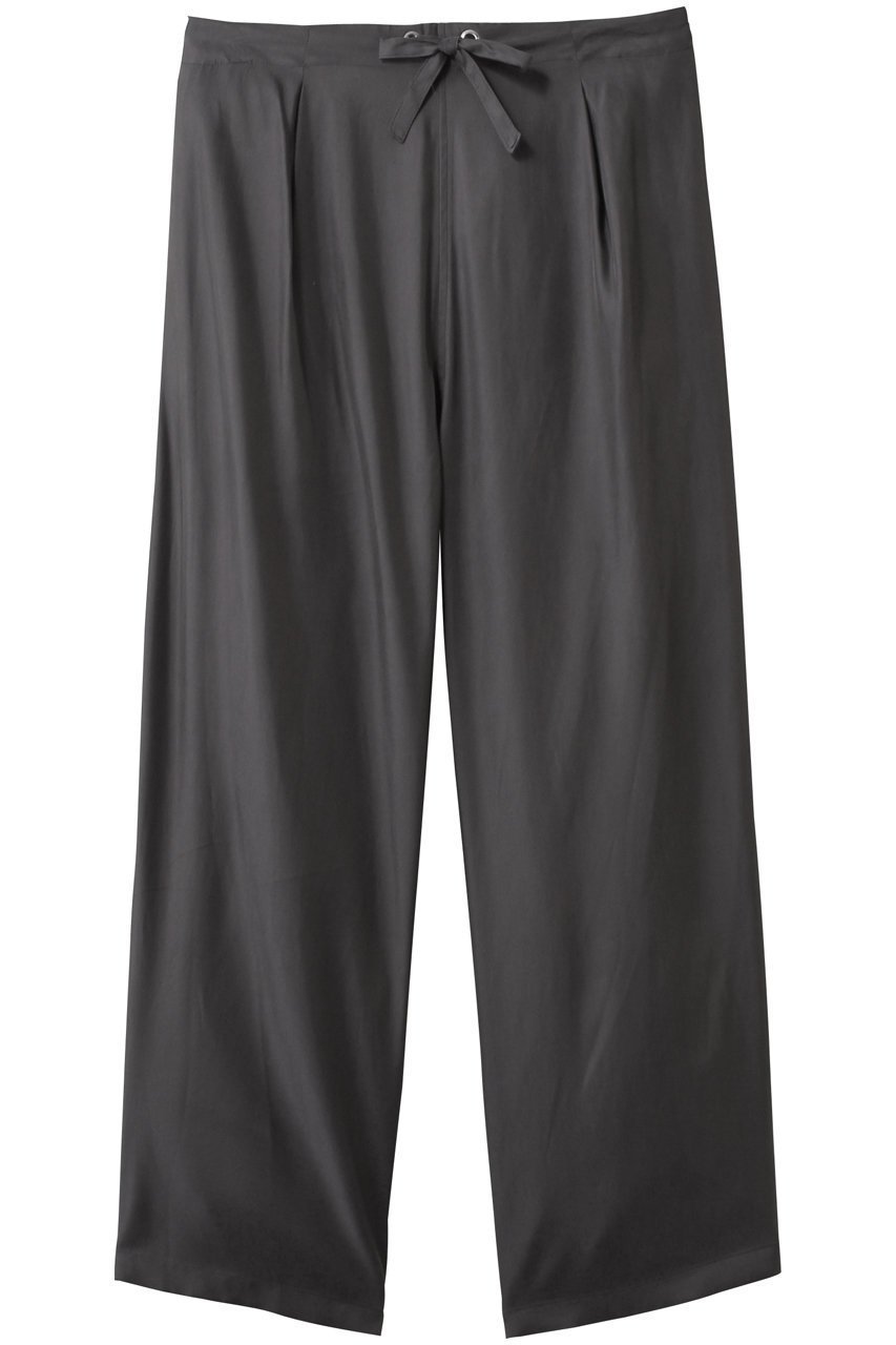 【ミディウミソリッド/MIDIUMISOLID】のrelax cupro PT パンツ インテリア・キッズ・メンズ・レディースファッション・服の通販 founy(ファニー) 　ファッション　Fashion　レディースファッション　Fashion for Women　パンツ　Pants & Trousers　とろみ　Fluid, Flowy Fabric　キュプラ　Cupro, Eco Fabric　シンプル　Simple, Minimal　フェミニン　Feminine, Girly　フロント　Front, Front Design　リラックス　Relax, Relaxed Fit　エレガント 上品　Elegant　c.gray|ID: prp329100004658532 ipo3291000000033806266