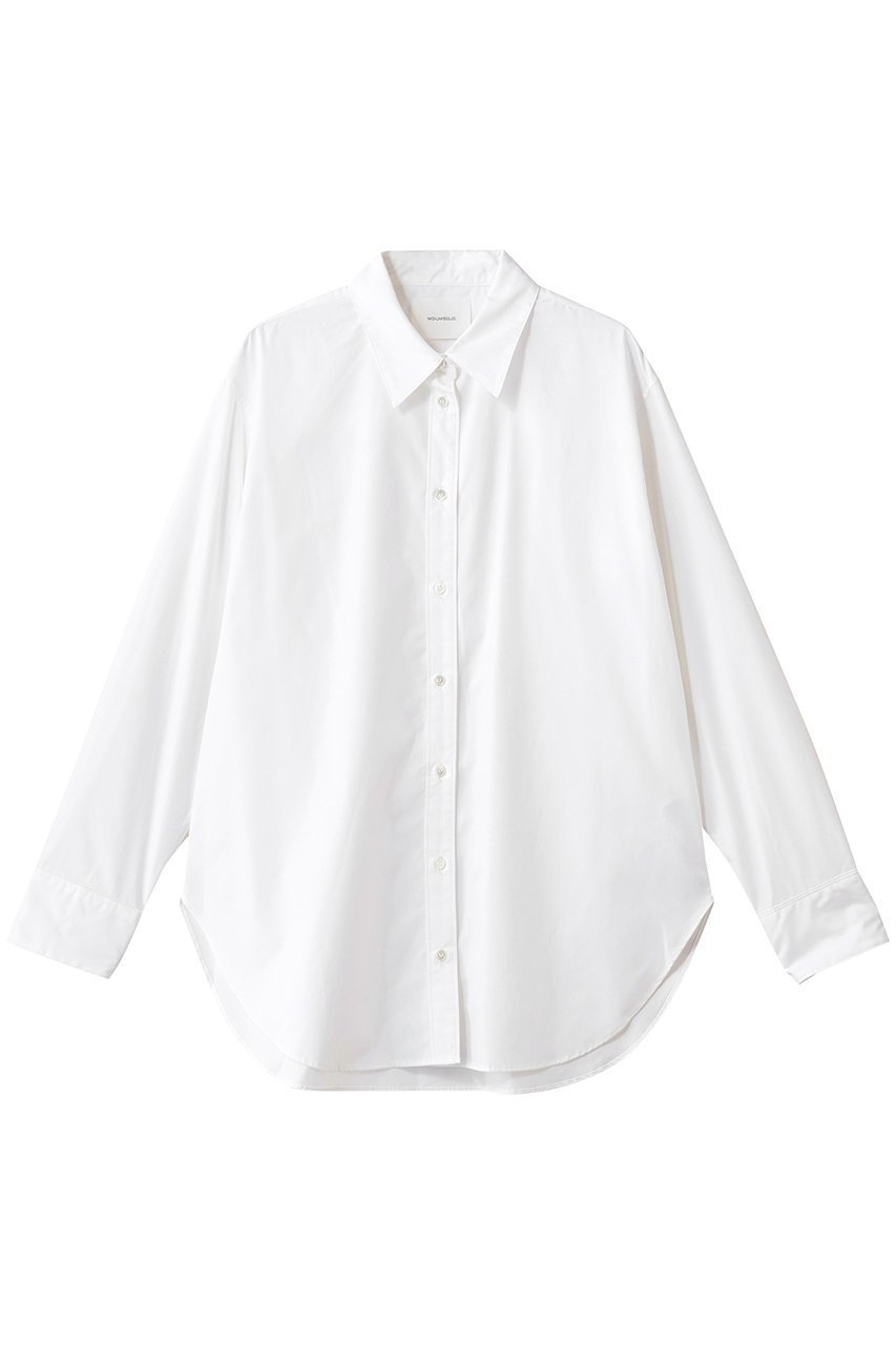 【ミディウミソリッド/MIDIUMISOLID】のbasic shirt シャツ インテリア・キッズ・メンズ・レディースファッション・服の通販 founy(ファニー) 　ファッション　Fashion　レディースファッション　Fashion for Women　トップス・カットソー　Cut & Sew Tops　シャツ・ブラウス・オフィスカジュアル　Elegant Blouses & Button-Ups　スリーブ　Sleeve, Long Sleeve / Short Sleeve　ベーシック　Basic, Essential　ロング　Long, Long-Length　エレガント 上品　Elegant　新作・新入荷　New Arrivals / New In　off white|ID: prp329100004658533 ipo3291000000033715756
