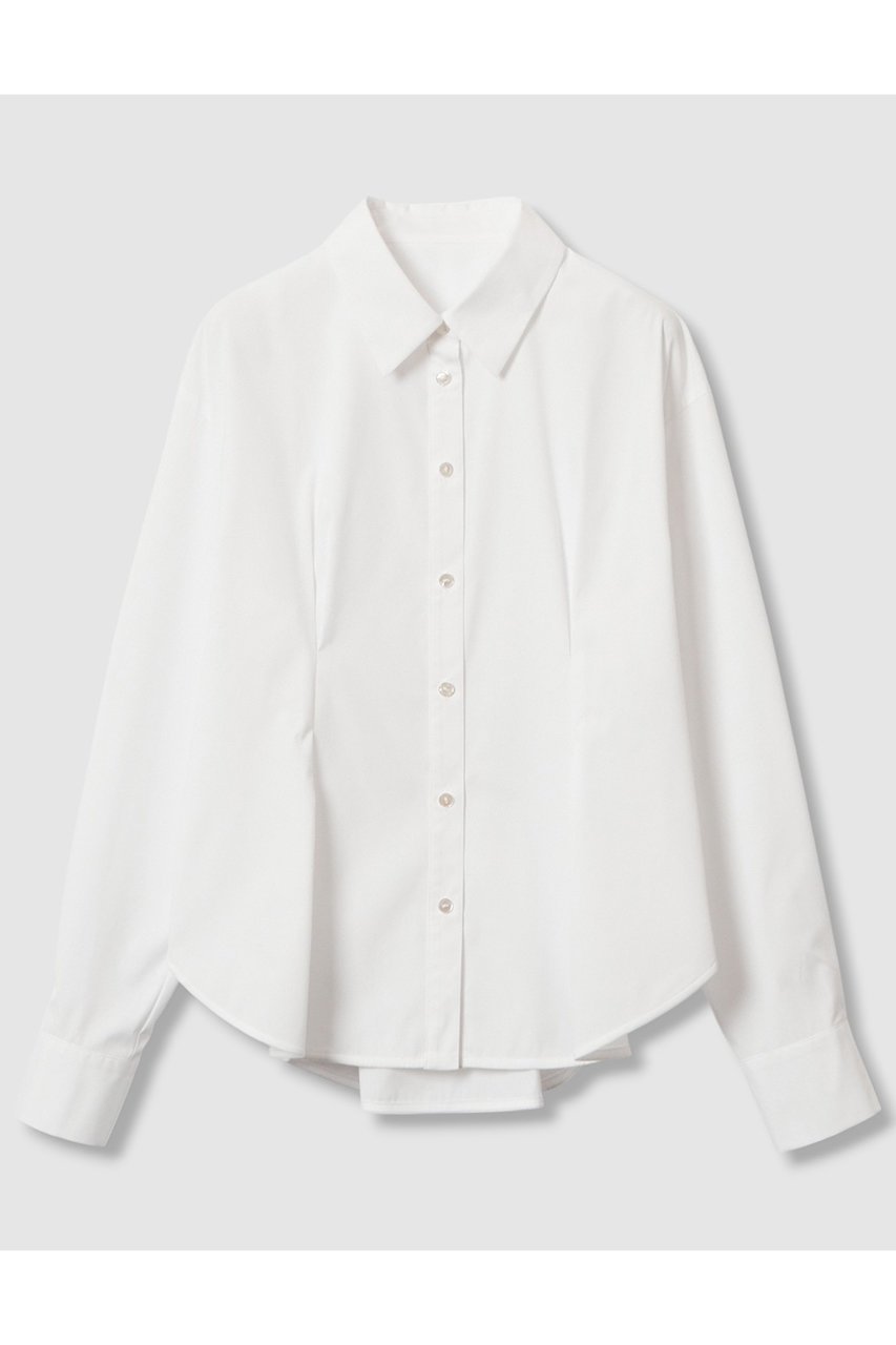 【アナイ/ANAYI】のタイプライターレースアップ ブラウス 人気、トレンドファッション・服の通販 founy(ファニー) 　ファッション　Fashion　レディースファッション　Fashion for Women　トップス・カットソー　Cut & Sew Tops　シャツ・ブラウス・オフィスカジュアル　Elegant Blouses & Button-Ups　おすすめ　Recommended / Our Picks　シェイプ　Shape, Slim Fit　ストライプ　Stripe, Striped Pattern　スリーブ　Sleeve, Long Sleeve / Short Sleeve　フロント　Front, Front Design　ペプラム　Peplum, Flared Hem　レース　Lace, Lace Fabric　ロング　Long, Long-Length　エレガント 上品　Elegant　新作・新入荷　New Arrivals / New In　 other-1|ID: prp329100004658540 ipo3291000000033715826