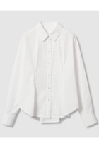 【アナイ/ANAYI】のタイプライターレースアップ ブラウス 人気、トレンドファッション・服の通販 founy(ファニー) ファッション Fashion レディースファッション Fashion for Women トップス・カットソー Cut & Sew Tops シャツ・ブラウス・オフィスカジュアル Elegant Blouses & Button-Ups おすすめ Recommended / Our Picks シェイプ Shape, Slim Fit ストライプ Stripe, Striped Pattern スリーブ Sleeve, Long Sleeve / Short Sleeve フロント Front, Front Design ペプラム Peplum, Flared Hem レース Lace, Lace Fabric ロング Long, Long-Length エレガント 上品 Elegant 新作・新入荷 New Arrivals / New In thumbnail ホワイト|ID: prp329100004658540 ipo3291000000033715827