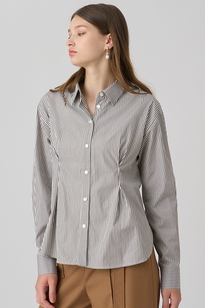 【アナイ/ANAYI】のタイプライターレースアップ ブラウス 人気、トレンドファッション・服の通販 founy(ファニー) ファッション Fashion レディースファッション Fashion for Women トップス・カットソー Cut & Sew Tops シャツ・ブラウス・オフィスカジュアル Elegant Blouses & Button-Ups おすすめ Recommended / Our Picks シェイプ Shape, Slim Fit ストライプ Stripe, Striped Pattern スリーブ Sleeve, Long Sleeve / Short Sleeve フロント Front, Front Design ペプラム Peplum, Flared Hem レース Lace, Lace Fabric ロング Long, Long-Length エレガント 上品 Elegant other-5|ID: prp329100004658540 ipo3291000000035702216