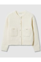 【アナイ/ANAYI】のウールブークレブルゾン カーディガン 人気、トレンドファッション・服の通販 founy(ファニー) ファッション Fashion レディースファッション Fashion for Women トップス・カットソー Cut & Sew Tops ニット Knit Tops & Sweaters カーディガン・羽織り Layered Style Cardigans おすすめ Recommended / Our Picks エレガント 上品 Elegant カーディガン Cardigan, Knitwear ショルダー Shoulder, Shoulder Strap ショート Short, Short Length ドロップ Drop Shoulder, Dropped Style ブルゾン Blouson, Bomber Jacket メタル Metal, Metal Parts 今秋 This Fall 新作・新入荷 New Arrivals / New In |ID:prp329100004658541