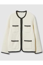 【アナイ/ANAYI】のウールブークレポケットロング カーディガン 人気、トレンドファッション・服の通販 founy(ファニー) ファッション Fashion レディースファッション Fashion for Women トップス・カットソー Cut & Sew Tops ニット Knit Tops & Sweaters カーディガン・羽織り Layered Style Cardigans カーディガン Cardigan, Knitwear ポケット Pocket, Pocket Detail メタル Metal, Metal Parts エレガント 上品 Elegant 今秋 This Fall 定番 Standard, Basic Item 新作・新入荷 New Arrivals / New In thumbnail オフホワイト|ID: prp329100004658542 ipo3291000000033715843