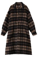 【オブリオ/AUBRIOT】のビッグチェックシャギーコート 人気、トレンドファッション・服の通販 founy(ファニー) ファッション Fashion レディースファッション Fashion for Women アウター Coat / Outerwear Collection コート・ロングコート・ピーコート Long Coats, Peacoats & More チェック Check, Plaid, Tartan ビッグ Big, Oversized ラグジュアリー Luxury, Elegant ロング Long, Long-Length 新作・新入荷 New Arrivals / New In A/W・秋冬 Autumn/Winter |ID:prp329100004658545