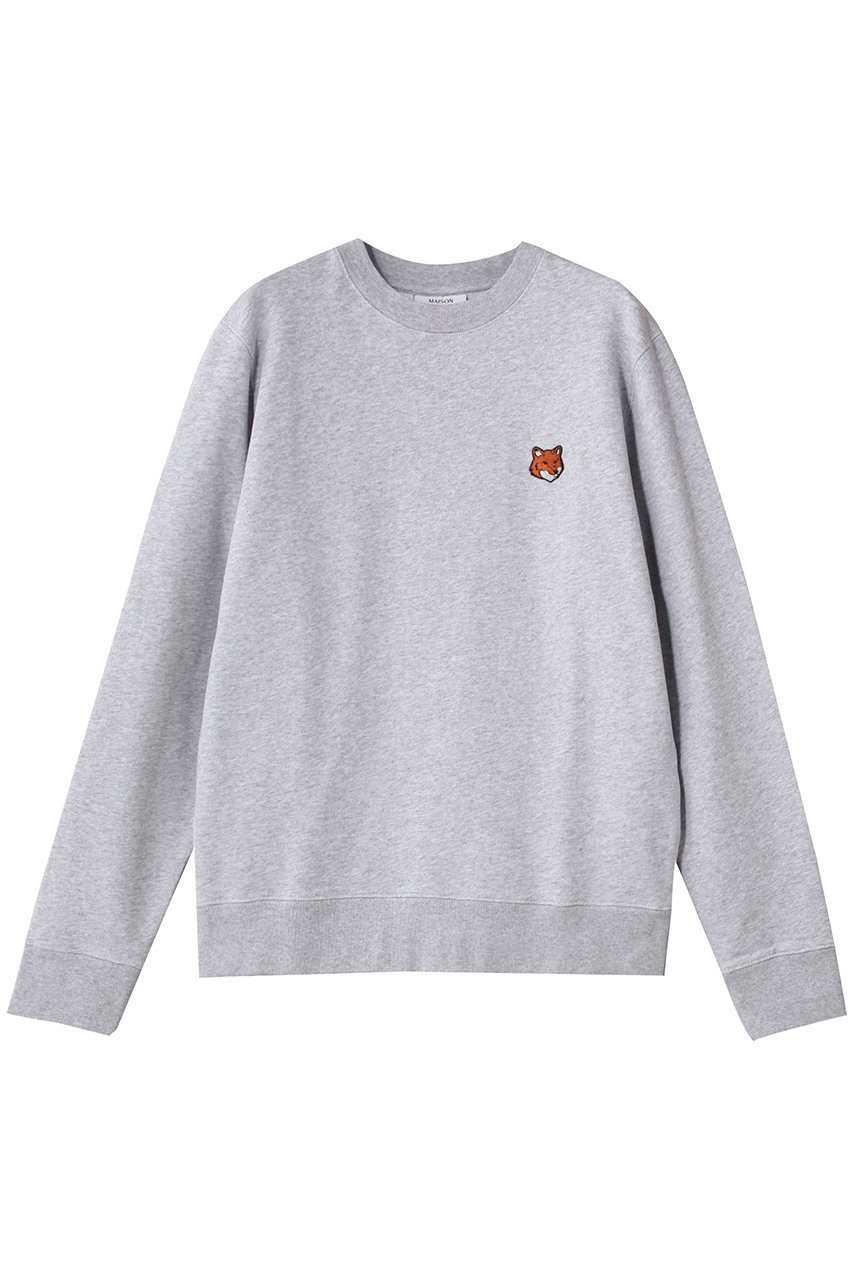 【メゾン キツネ/MAISON KITSUNE / MEN】の【MEN】FOX ヘッド レギュラー スウェット シャツ 人気、トレンドファッション・服の通販 founy(ファニー) 　ファッション　Fashion　メンズファッション　Fashion for Men　トップス・カットソー　Cut & Sew Tops　パーカー・フーディー / カジュアルコーデ　Hoodies & Parkas　メンズシャツ　Shirts　シンプル　Simple, Minimal　スウェット / スエット　Sweatshirt, Sweatwear　パッチ　Patch, Appliqué　フィット　Fit, Slim Fit　フォックス　Fox, Fox Fur　リラックス　Relax, Relaxed Fit　レギュラー　Regular, Standard Fit　 other-1|ID: prp329100004658547 ipo3291000000035492772